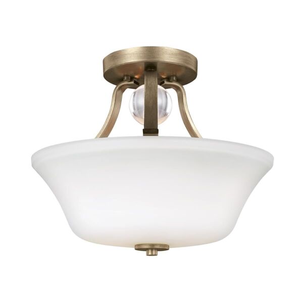 Elstead - Feiss - Evington FE-EVINGTON-SF-SG Semi-Flush
