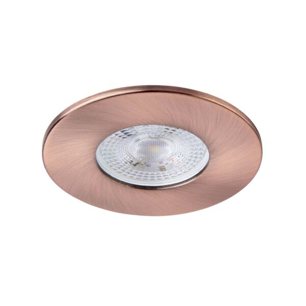 Saxby Lighting - Saxby ShieldONE 65 - 109805 & 113281 - Copper Fixed Recessed Fire Rated Ceiling Downlight