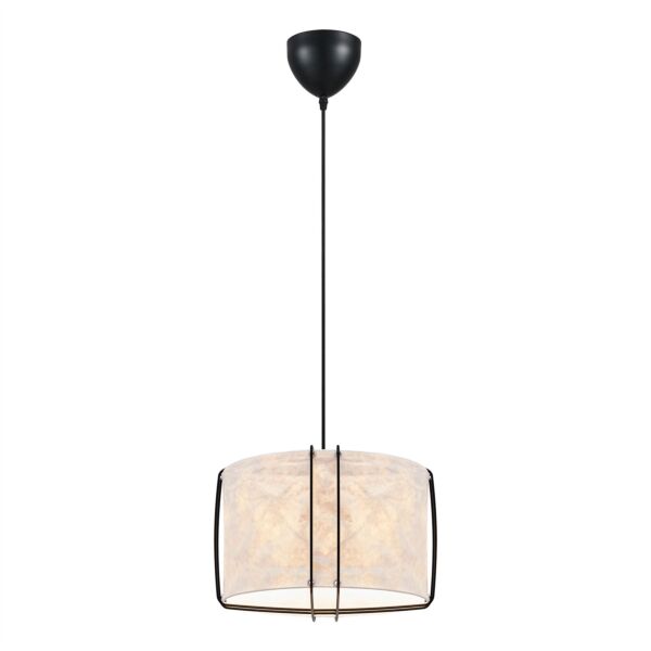 Nordlux - Cardine 35 - 2312403001 - White Black Tyvek Ceiling Pendant Light