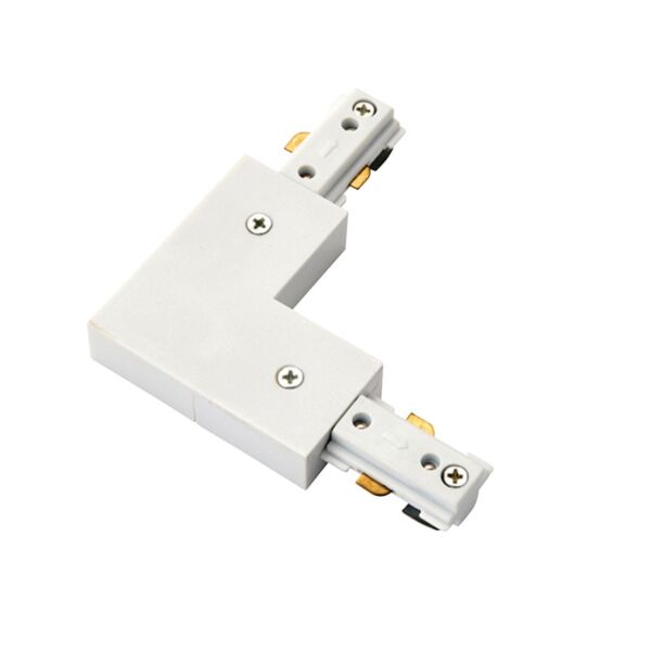 Saxby Lighting - 3TRAWL - White Track L Connector Component
