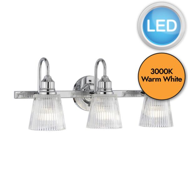 Quintiesse - QN-ADDISON3-BATH - Addison 3 Light Wall Light