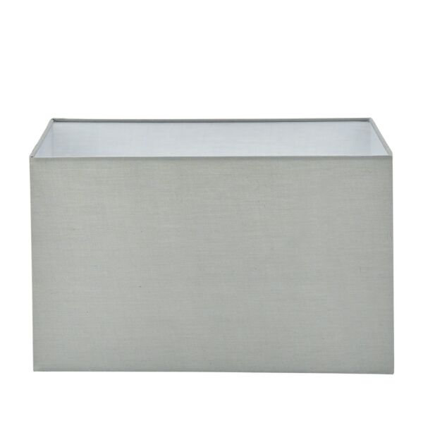 Endon Lighting - Rectangular - 77479 - Grey Fabric Shade