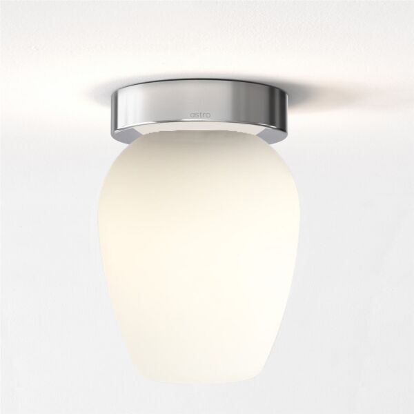 Astro Lighting - Tacoma - 5036007 & 1429029 - Chrome Opal Glass IP44 Bathroom Ceiling Flush Light
