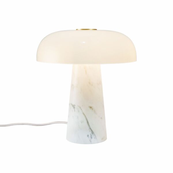 Nordlux - Glossy - 2520015001 - White Marble Glass Table Lamp