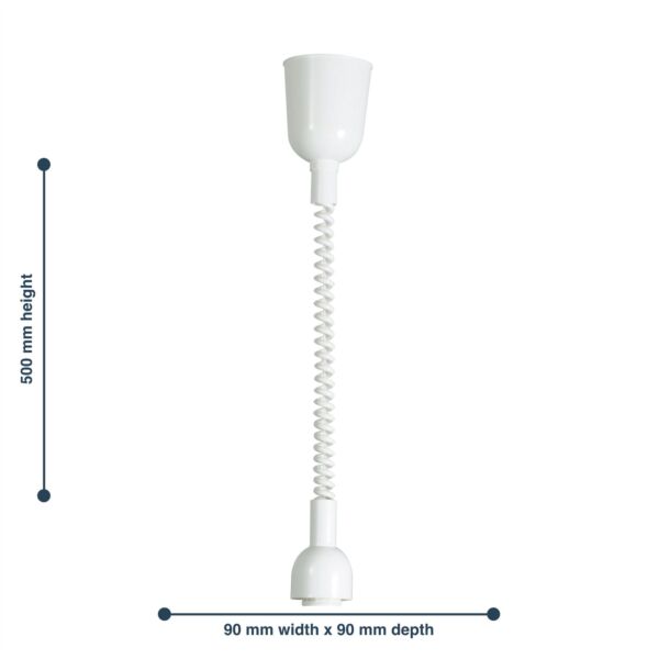Nordlux - Spiralhejs - 2412033001 - White Flex Suspension Ceiling Pendant Light