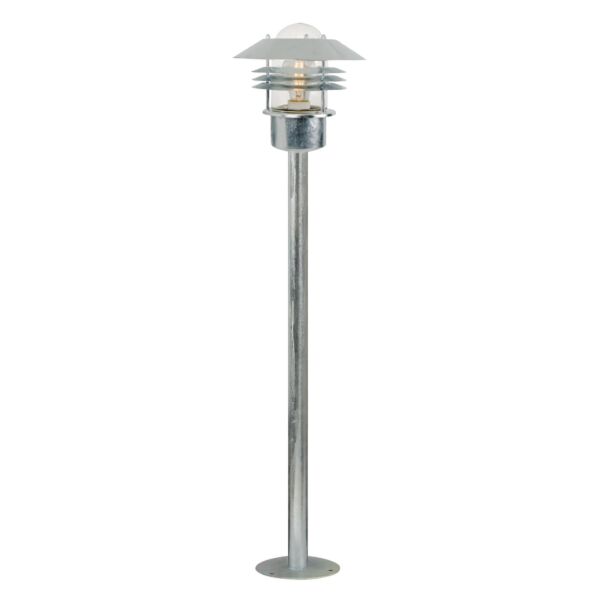 Nordlux - Vejers - 25118031 - Galvanized Steel Clear Glass IP54 Outdoor Post Light