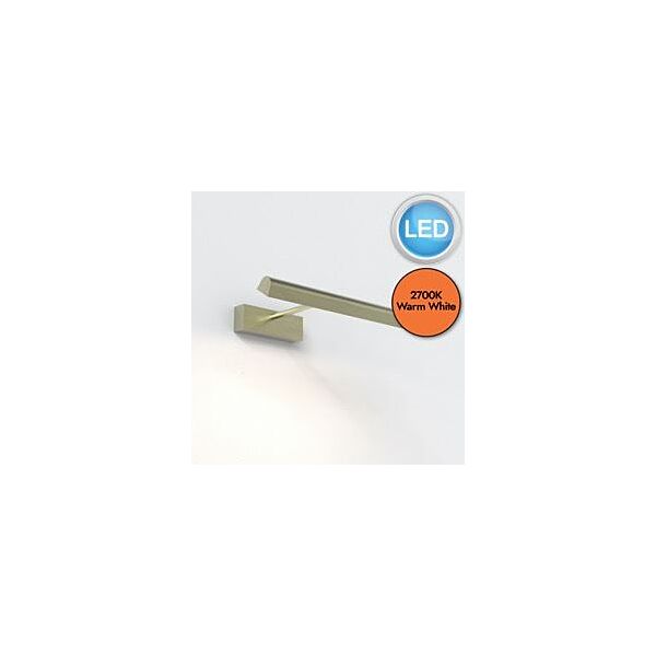 Astro Lighting - Renoir - 1371030 - LED Brushed Brass Opal Picture Wall Light