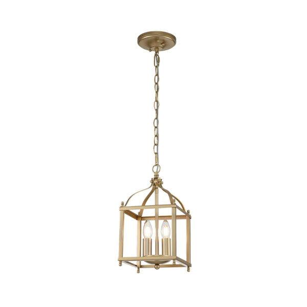 Kichler Lighting - Larkin - KL-LARKIN-P-S-PNBR - Natural Brass 2 Light Ceiling Pendant Light