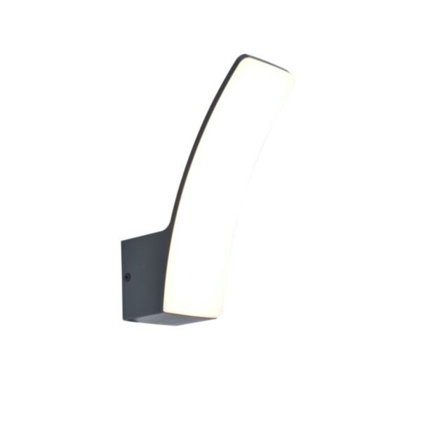 Lutec - Kilo - 5203901335 - LED Dark Grey Opal IP44 Outdoor Wall Washer Light