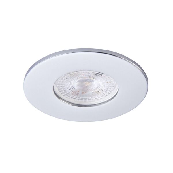 Saxby Lighting - Saxby ShieldONE 65 - 109805 & 113277 - Antique Silver Fixed Recessed Fire Rated Ceiling Downlight