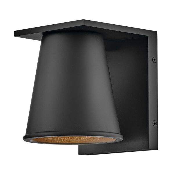 Hinkley Lighting - Hans - HK-HANS-S-BLK - Black IP44 Outdoor Wall Washer Light