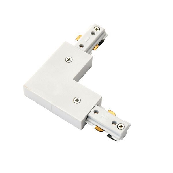 Saxby Lighting - 3TRAWL - White Track L Connector Component