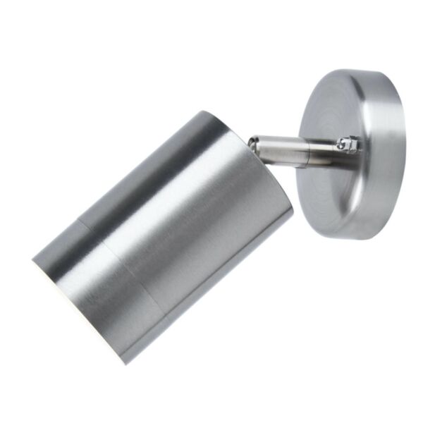 Lutec - Rado - 5511020001 - Stainless Steel Clear IP44 Outdoor Wall Spotlight