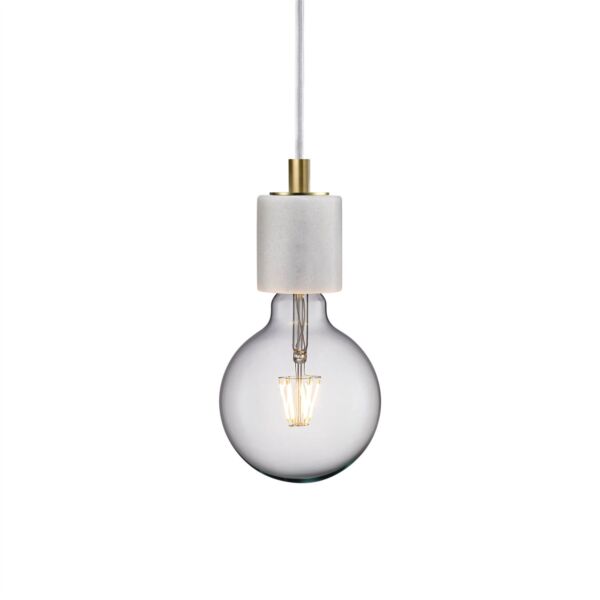 Nordlux - SiV - 45883001 - White Marble Flex Suspension Ceiling Pendant Light