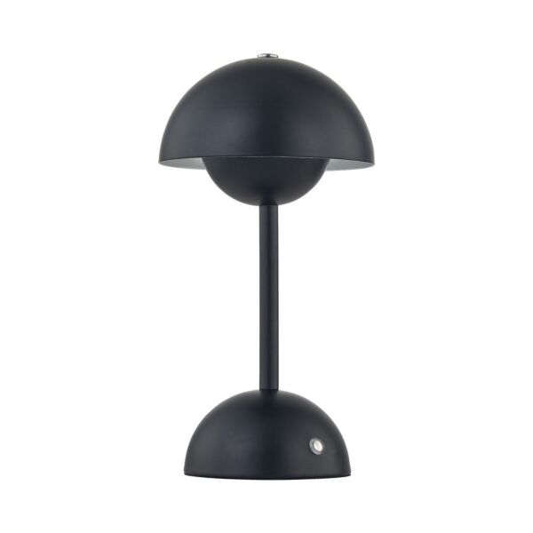 Eleanor - Black LED Rechargeable Touch Table Lamp