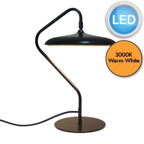 Nordlux - Artist - 2520035003 - LED Black Task Table Lamp