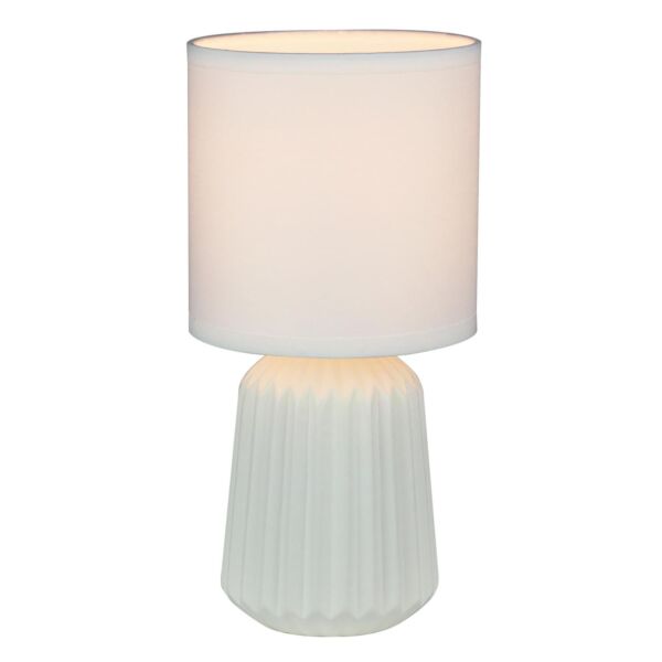 Fox - White Ceramic Lamp