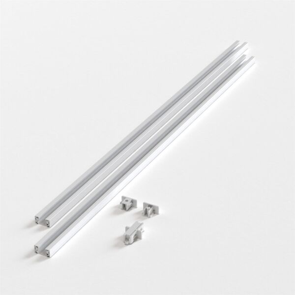 Astro Lighting - 2x Track 1m Kit 6020040 - Matt White Track Lighting