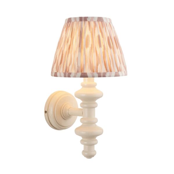 Endon Lighting - Carnaby & Ikat 20cm - 114450 - White Neutral Wall Light