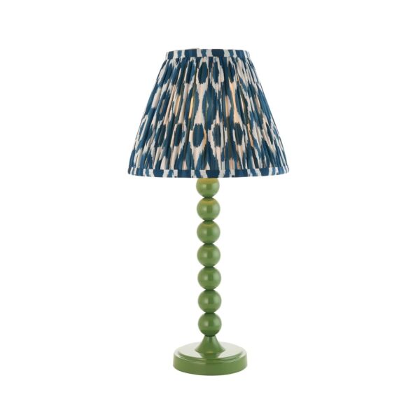 Endon Lighting - Higgledy & Ikat 25cm - 114706 - Green Blue Table Lamp With Shade