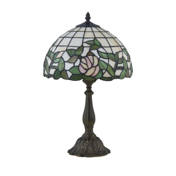 Trent - Tiffany Floral 47cm Table Lamp