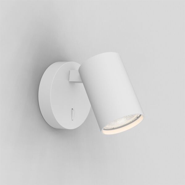 Astro Lighting - Ascoli Single Switched 1286010 - Textured White Reading Light