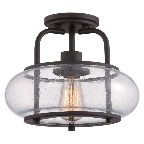 Elstead - Quoizel - Trilogy QZ-TRILOGY-SF-S Semi-Flush