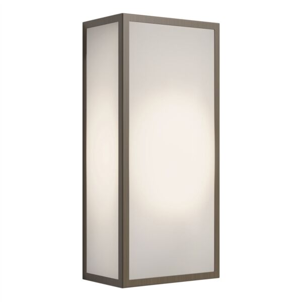 Astro Lighting - Messina 160 Frosted II 1183026 - IP44 Bronze Wall Light