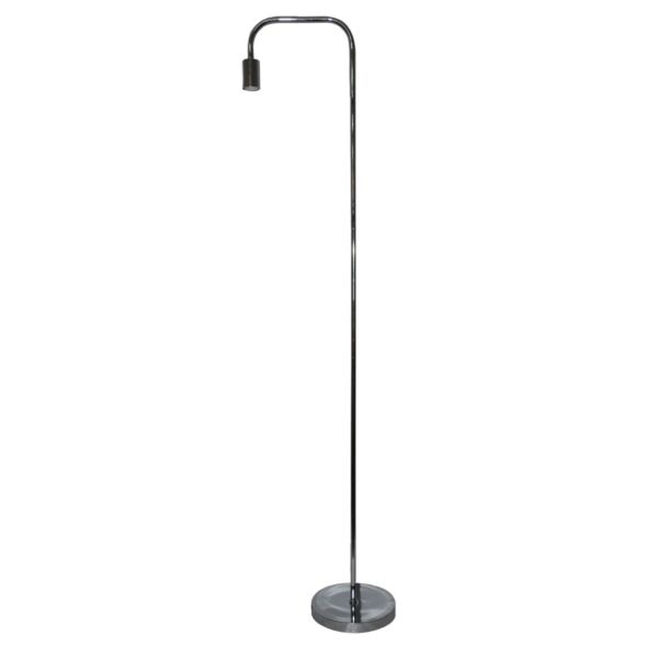 Leroy - Chrome 151cm Exposed Bulb Floor Lamp