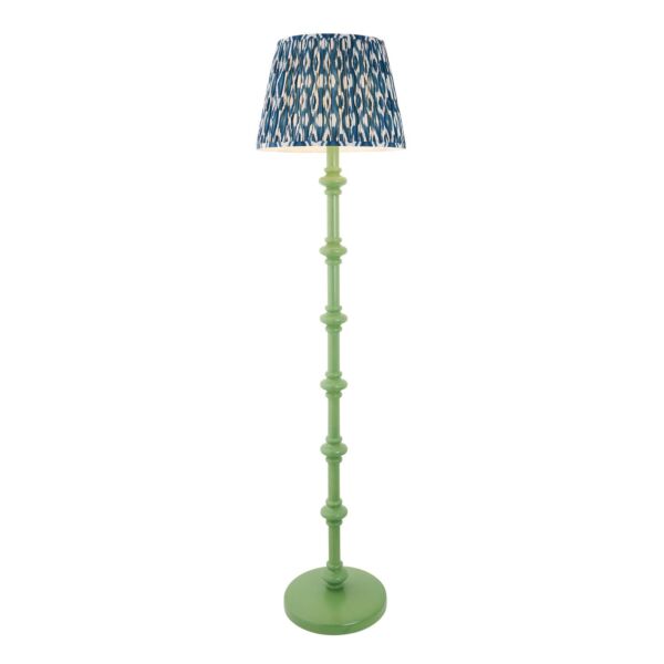 Endon Lighting - Carnaby & Ikat 40cm - 114376 - Green Blue Floor Lamp