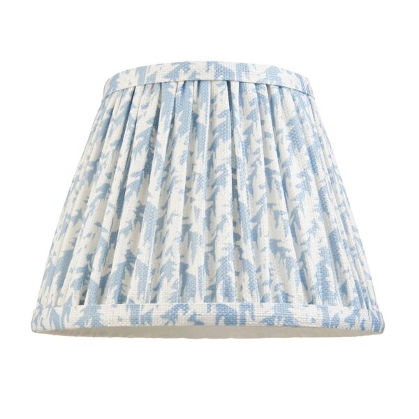Endon Lighting - Leaf - 112915 - Blue Fabric Shade