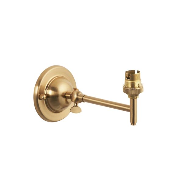 Endon Lighting - Dome Fold - 115069 - Aged Brass Wall Light