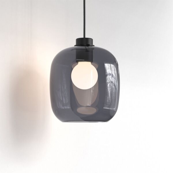 Astro Lighting - Curve - 5041001 - Smoked Glass Shade