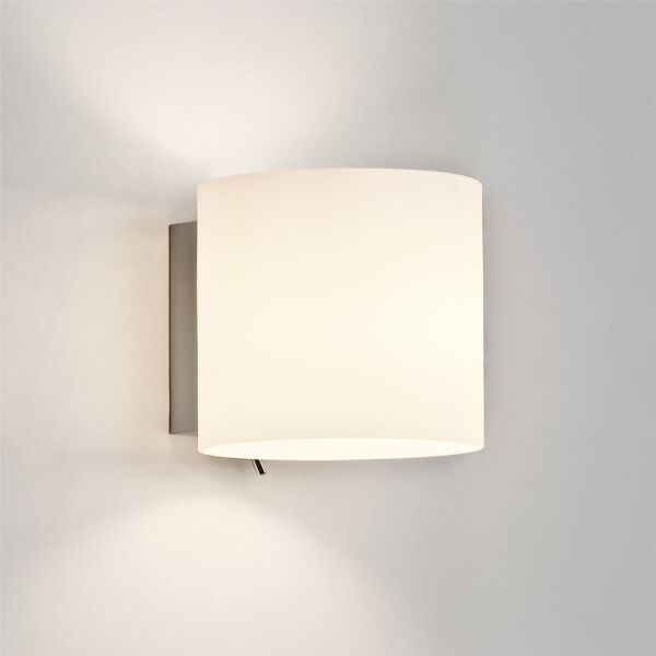 Astro Lighting - Luga 1074001 - White Glass Wall Light