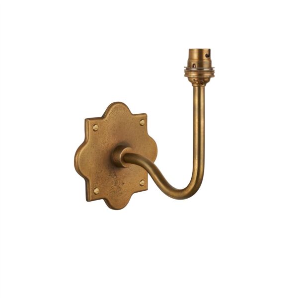 Endon Lighting - Anvil - 113588 - Antique Brass Wall Light