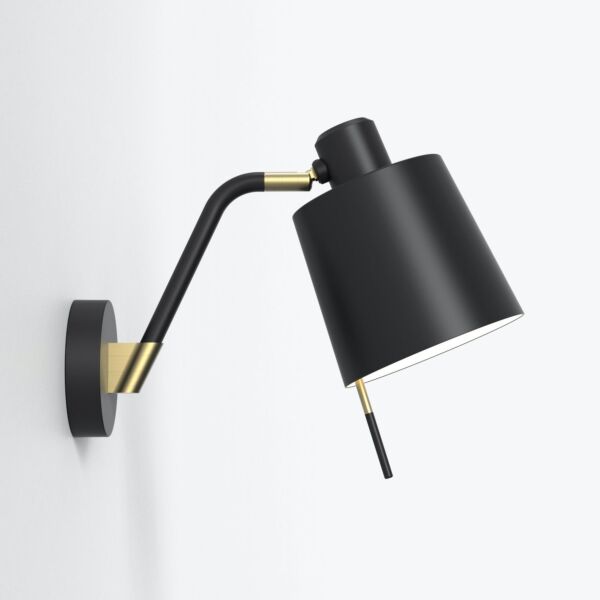 Astro Lighting - Edward - 1441001 & 5013024 - Black Reading Wall Light