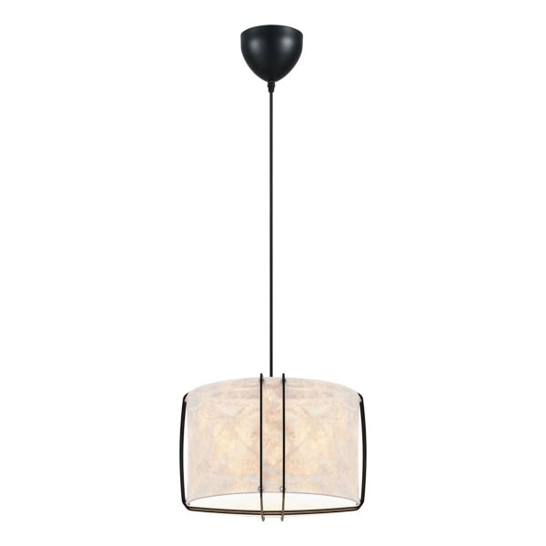 Nordlux - Cardine 35 - 2312403001 - White Black Tyvek Ceiling Pendant Light