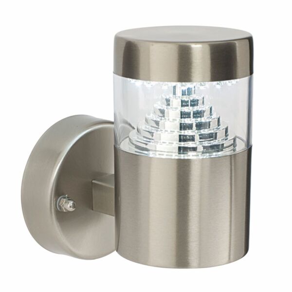 Pyramid - Stainless Steel LED Outdoor Wall Light