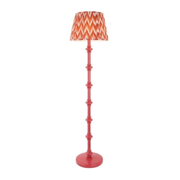Endon Lighting - Carnaby & Zigzag 40cm - 114416 - Pink Orange Floor Lamp