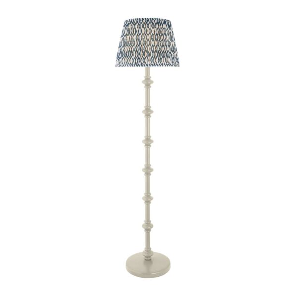 Endon Lighting - Carnaby & Ripple 40cm - 114353 - White Blue Floor Lamp