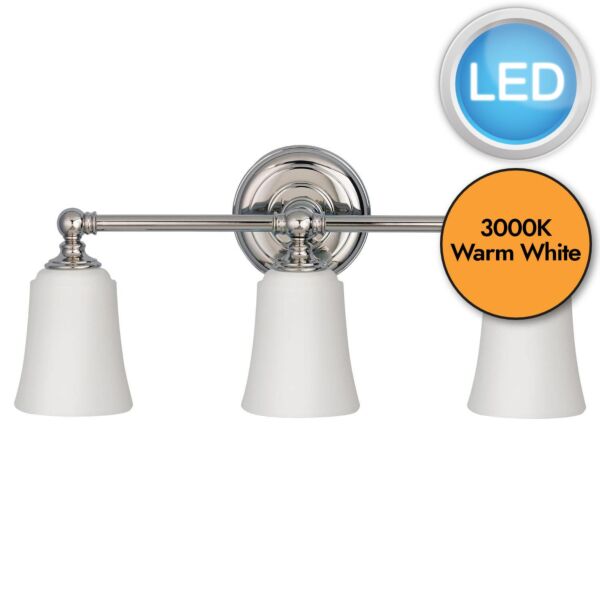 Elstead - Feiss - Huguenot Lake FE-HUGOLAKE3BATH Wall Light