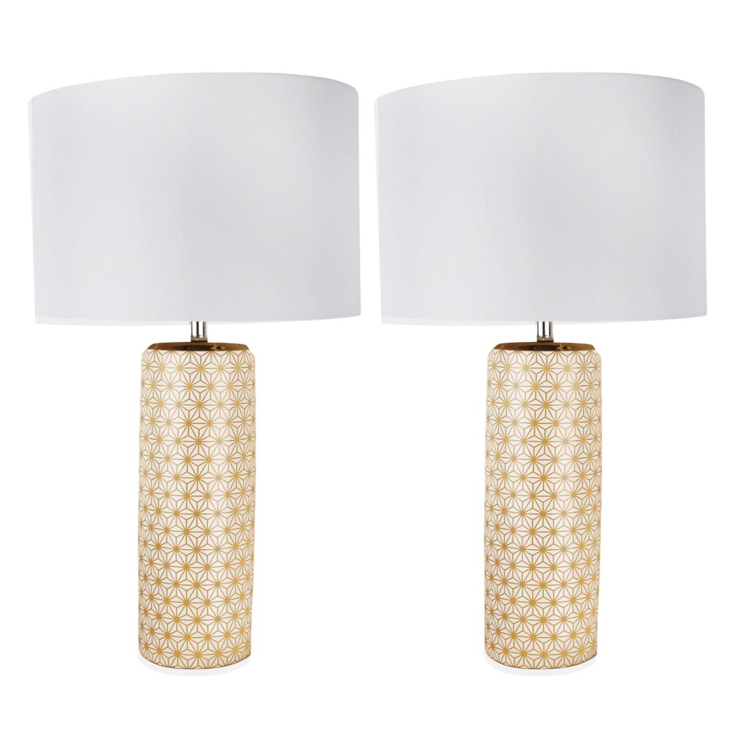 White gold lamp discount